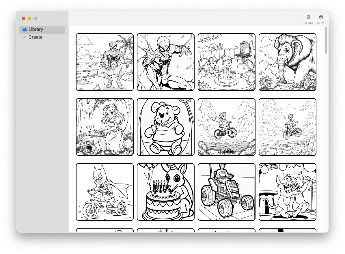 Kolorir App Screenshot